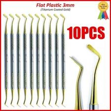 Filling Instrument Flat Plastic Amalgam Composite Dental Double Ended 3mm Tools