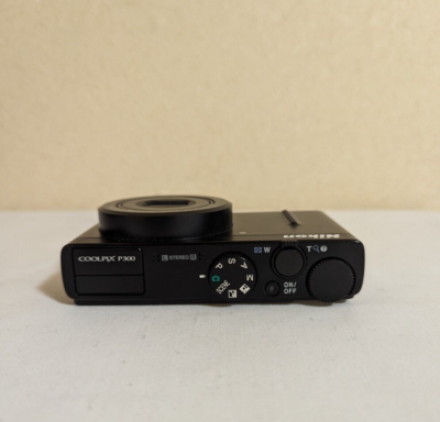 Nikon Digital Camera COOLPIX P Series P300 Black 4x 12.2MP