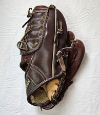 Winner's Choice Youth Baseball Glove Mitt AA931-0 RH Leather Brown Deep Pocket