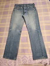 Vintage Rare 70s Levis 505 0217 XX Talon 42 zipper 31x31 Single Stitch 8 Button