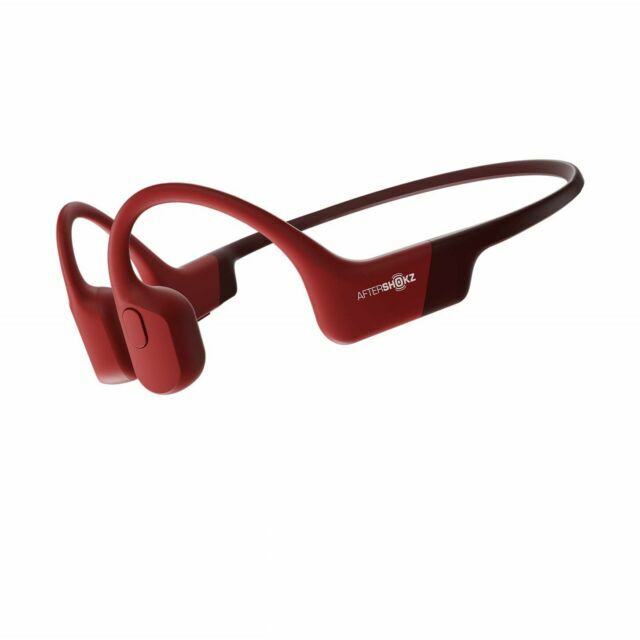 AfterShokz Aeropex Bone Conduction Wireless Headphones Red for