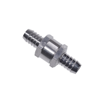 Workhe 3PCS/Set 12MM 1/2" Aluminium Alloy Fuel Non Return One Way Petrol Diesel Valve Check Valve One Way Petrol Diesel W 16mm Spring Clip - Foto 12