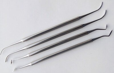 4. PKT modellierinstrumente für dental Bedarf, Fig.1+2+3+4, rostfreiem Edelstahl