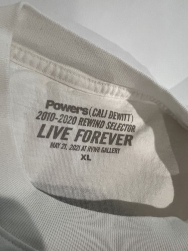 Powers Cali Dewitt Masked Woman T-Shirt in White - Picture 4 of 4