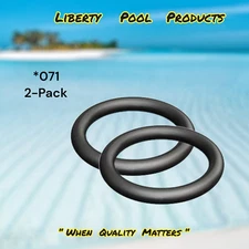 Liberty Seals  2 inch valve stem o-ring compatible with Pentair 51005000, 2 pack