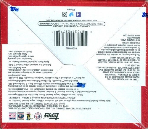 2020 Topps Opening Day Baseball Factory Sealed Hobby Box - Picture 2 of 3
