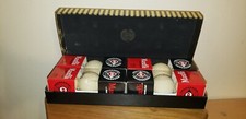 Dunlop Super Maxfli Vintage Red Golf Balls Gift Box. Buffalo NY Made. NIB.
