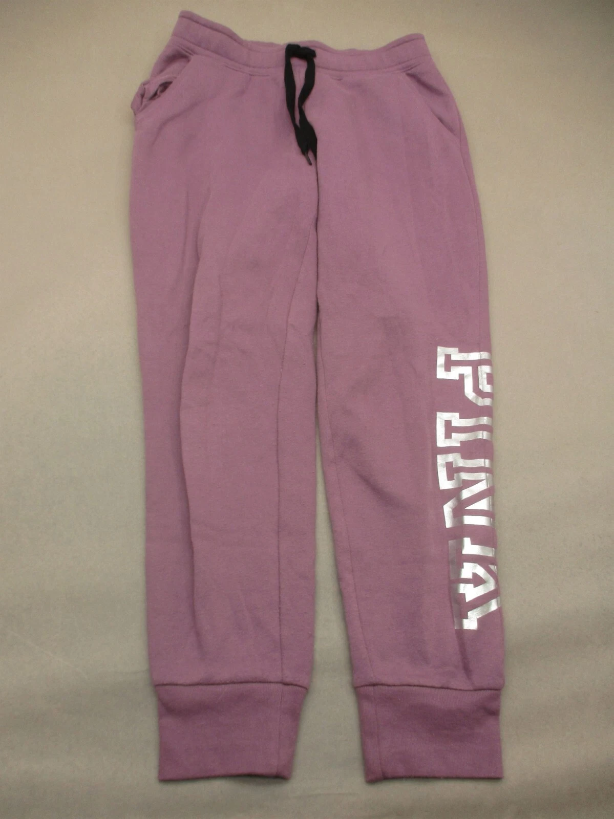 victoria-secret-vs cotton blend drawstring jogger pants
