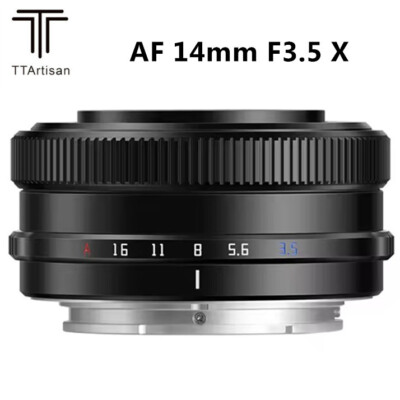 apscレンズ　TTartisan 14mmf3.5 TTArtisan AF 14mm F3.5 Auto Focus APS-C Prime Lens for