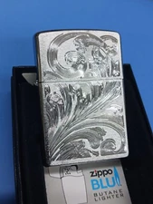 Zippo Flowers of Fancy Brushed Chrome 24181