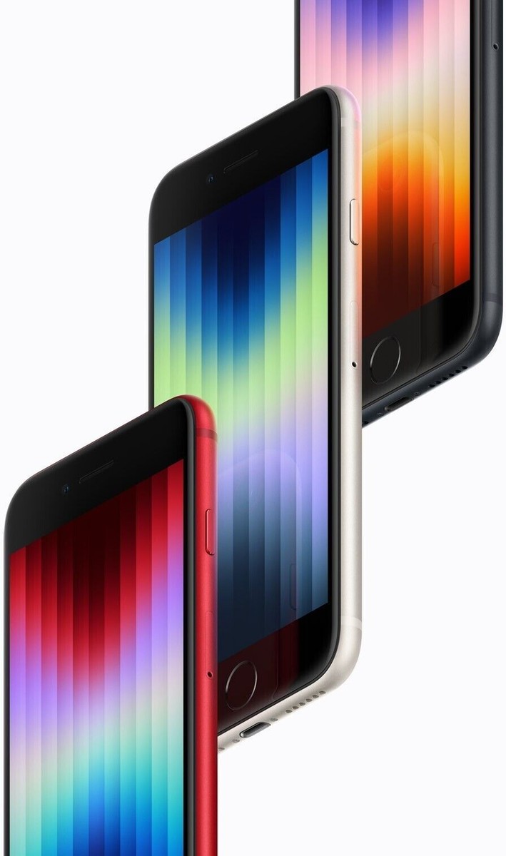 New Sealed Apple iPhone SE 3rd Gen 64GB Midnight (Verizon New Sealed Apple iPhone SE 3rd Gen 64GB Midnight (Verizon