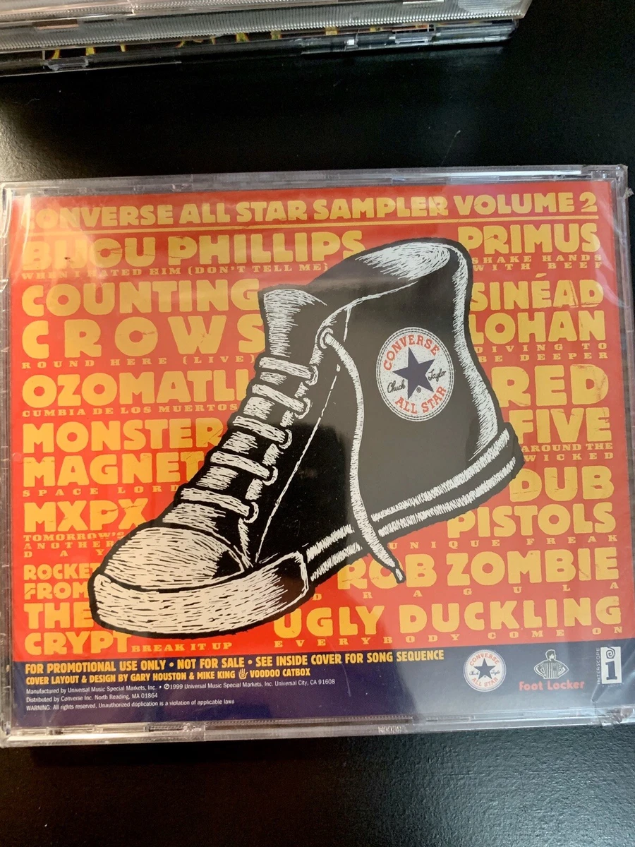 Converse All Star Sampler Volume 2 Brand New Promo Cd Footlocker Chuck Taylor