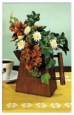 National Handcraft Institute - Coffee Time Planter Postcard