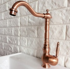 Antique Copper Single Handle/Hole Kitchen Faucet Bathroom Sink Mixer Tap 2nf407