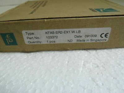 New In Box For Pepperl+Fuchs Fuchs barrier KFA5-SR2-EX1.W.LB
