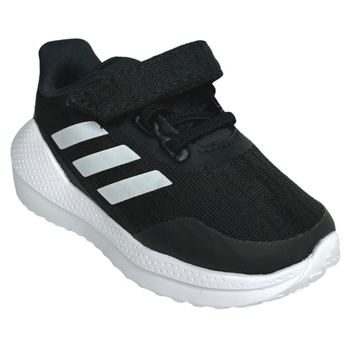 Adidas EQ21 Run Baby/Toddler Boys Sneakers Size 7K Black/ White Lightweight Shoe