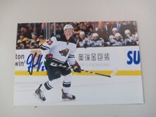 Gustav Olofsson Minnesota Wild 4x6 Photo Signed Autograph Signature Auto #2