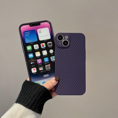 Ultracienkie etui z włókna węglowego do iPhone 15 13 12 11 14 Pro Max odporne na wstrząsy etui - Zdjęcie 12 z 23