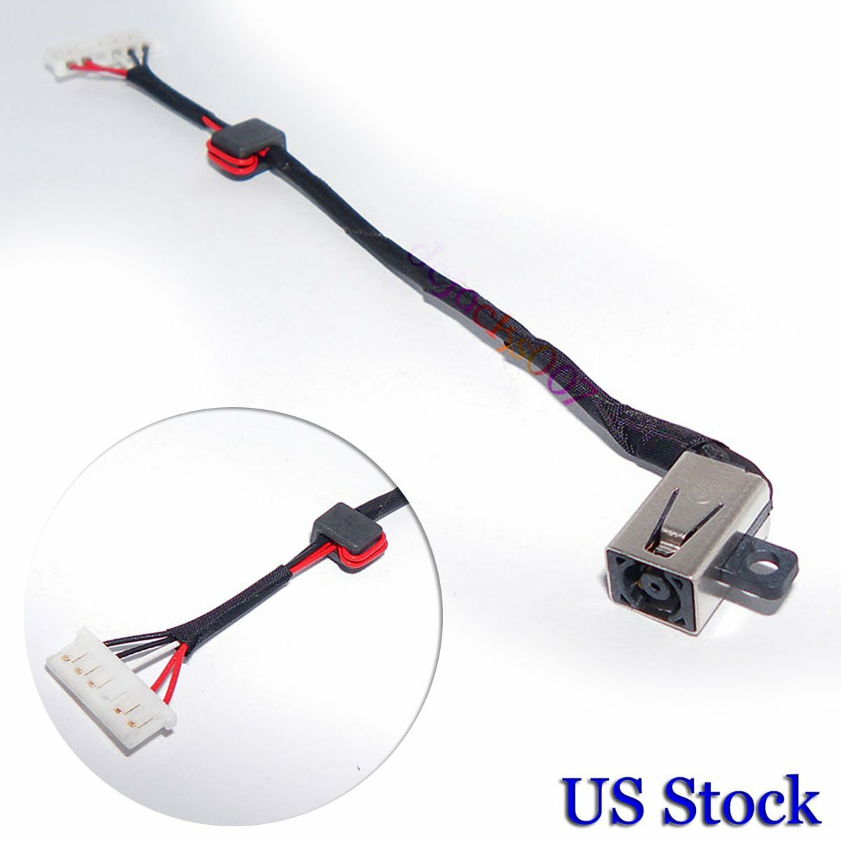 For Dell Inspiron P51F P51F001 Charging Port DC Power Jack Harness