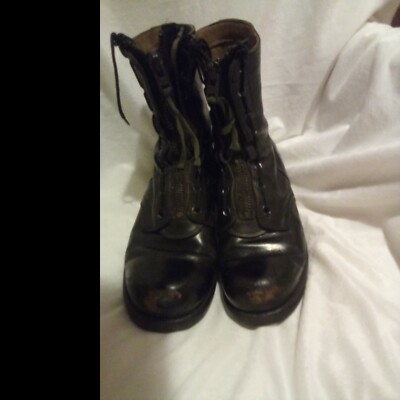 VINTAGE USA GENUINE GOODYEAR BLACK LEATHER WORK ZIP UP  display picture 3