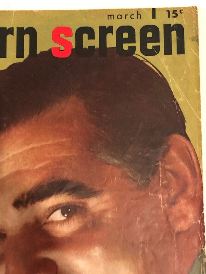 MODERN SCREEN MAGAZINE - March, 1947 - CLARK GABLE - Imagem 4 de 4