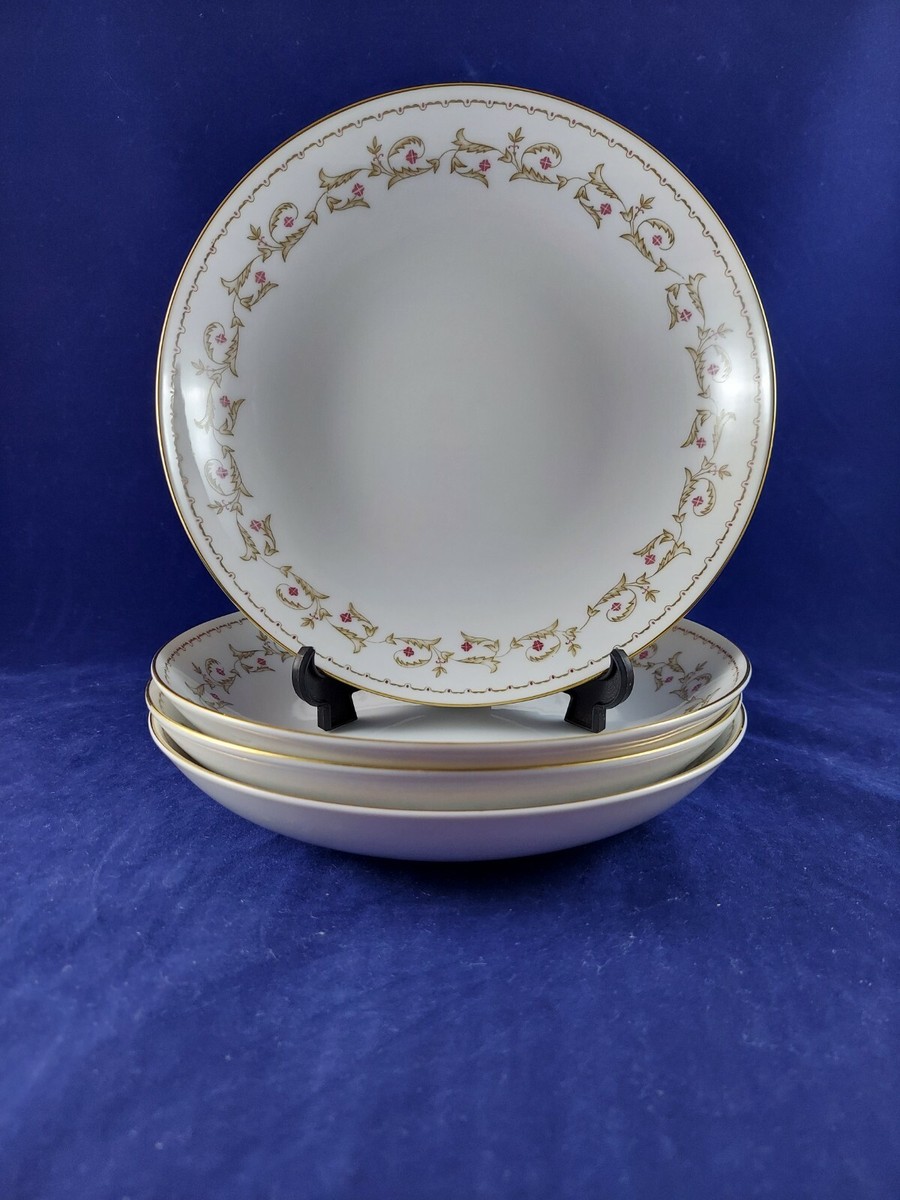 レンゾット 中国カフェ纏め KYOTO COVINGTON 7432 FINE CHINA 4 SOUP BOWLS 7 5/8