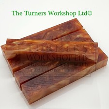 WOOD-TURNING - 5 x Acrylic Pen Blanks Toffet