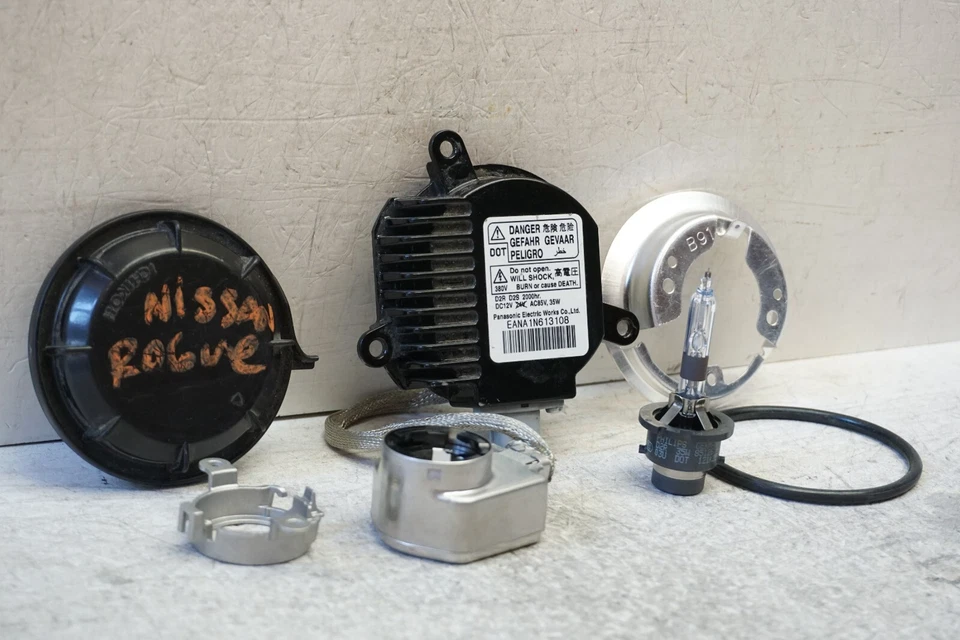 Nissan Rogue 2011-2013 FARO XENÓN COMPONENTES BOMBILLAS OEM JD108658 Foto 3 de 4