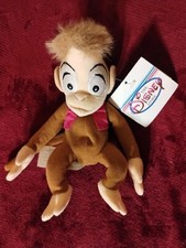 Disney Store Aladdin Abu Bean Bag Plush New W/ Tags