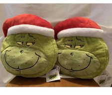 Grinch Christmas Pillows Dr. Seuss  s The Grinch Pillow 17  X 15  Plush Set Of 2