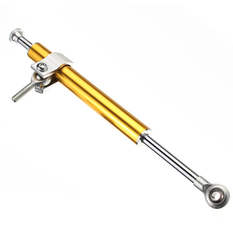 Universal 330mm/13"Aluminum Motorcycle Steering Damper Stabilizer Rod Fork Clamp - Image 4 of 4
