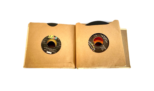 Vintage 45 rpm Record Album, Full of Mixed 1950's - 1970's Records - Picture 14 of 20