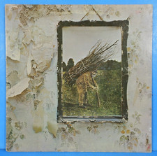 LED ZEPPELIN IV ZOSO VINYL LP 1971 RE '74 PECKO PORKY PLAYS GREAT VG/VG C