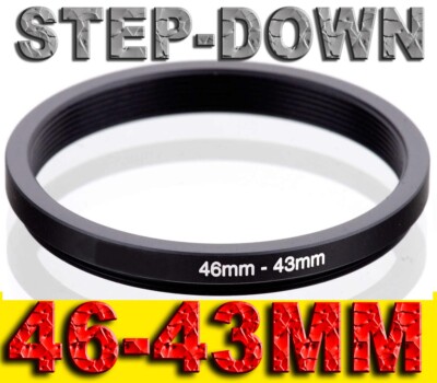 STEP DOWN 46-43MM ANELLO ADATTATORE 46MM-43MM ADAPTER RING 46MM - Foto 12