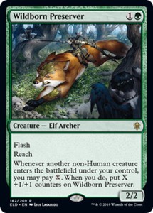 Wildborn Preserver - Foil x1 - Throne of Eldraine - NM-Mint, English - Throne of