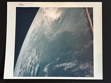 Earth Sky - U.S. Gulf Coast | Gemini 11 NASA Photograph, 14 September 1966