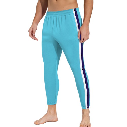 Men Pants Athletic Sweatpants Press Trousers Performance Basketball Stripes - Picture 54 of 72