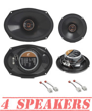Infinity 6x9" Front & 6.5" Rear Door Speakers for 2002-2008 Dodge RAM 1500, 2500