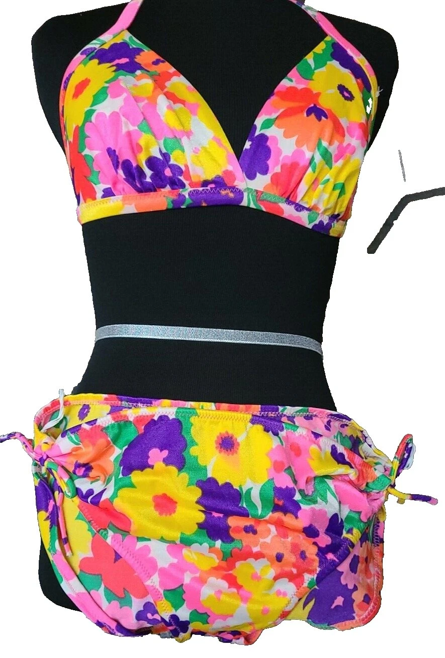 Trajes de baño vintage 1960s Negro para Mujeres