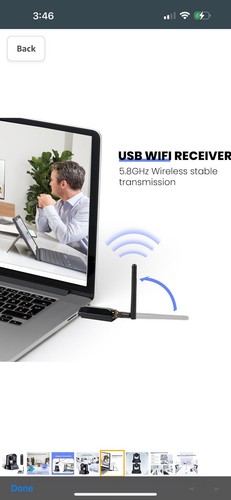 TONGVEO Wireless Conference Room Webcam,Streaming 20X (Wifi Receiver Missing) - 第 2/9 張圖片