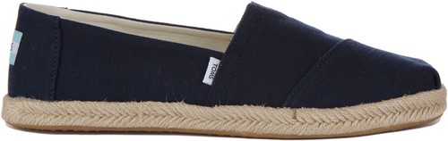 Toms Alpargata Recycled Vegan Elastic Gore Espardrilles Navy Damen UK 3 - 8 - Bild 2 von 6