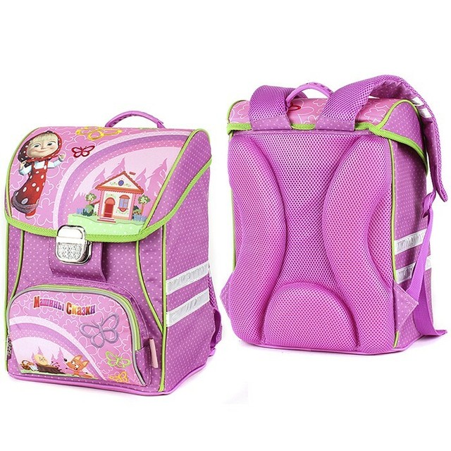 masha and the bear school bag