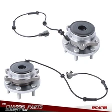 2WD Pair Front Wheel Hub Bearings For Nissan Pathfinder Frontier Xterra Equator