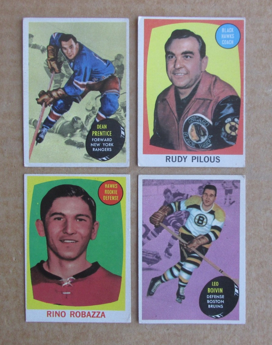 Rudy Pilous #23 Hockey Cards 1961 Topps trading card — raw and PSA graded price guide