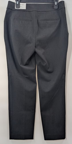 Ann Taylor Pants size 6 The Straight in Curvy Dark Gray Womens Career NEW NWT - Picture 8 of 8