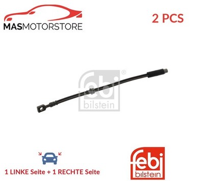 BREMSSCHLAUCH BREMSLEITUNG PAAR FEBI BILSTEIN 14765 2PCS P FÜR OPEL ASTRA G