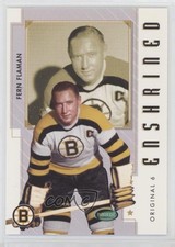 2003-04 Parkhurst Original Six Boston Bruins Enshrined Fern Flaman #85 HOF je2