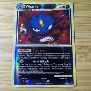Weavile Pokemon Card