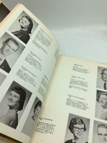 1958 CRIDERSVILLE HIGH SCHOOL YEARBOOK - 1st ed - Auglaize County, Ohio - Picture 3 of 5