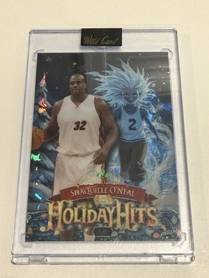 Wild Card 2025 Holiday Hits Shaquille O'Neal Jersey Edition #1/3 Sealed